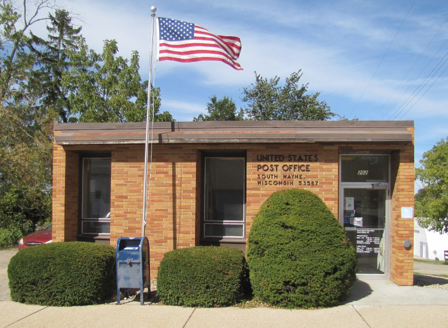 US Post Office South Wayne, Wisconsin