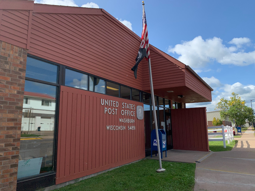 US Post Office Washburn, Wisconsin