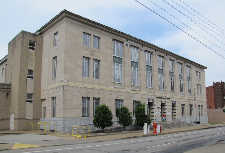 US Post Office Clarksburg-Downtown, West Virginia