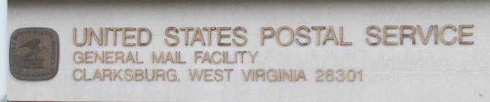 US Post Office Clarksburg-Eastpointe, West Virginia