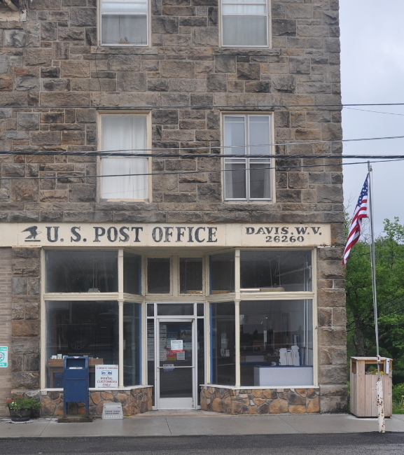 US Post Office Davis, West Virginia