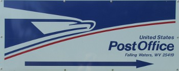 US Post Office Falling Waters, West Virginia