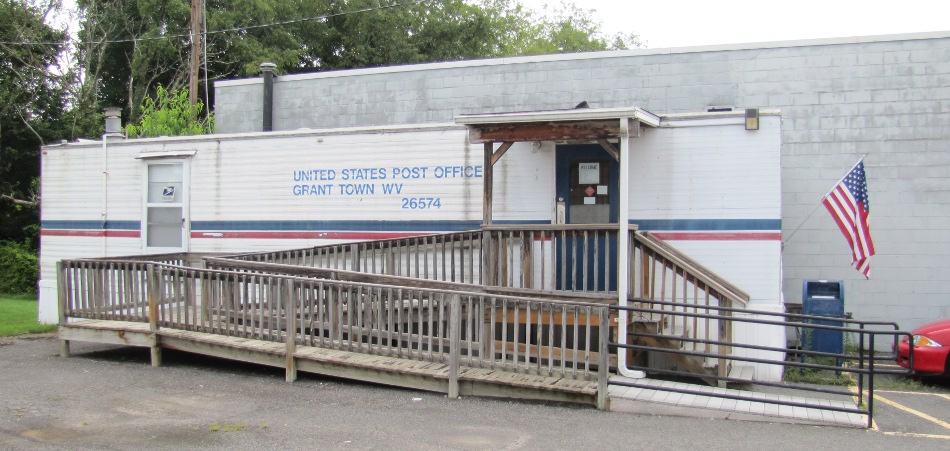 US Post Office Grant Town, West Virginia