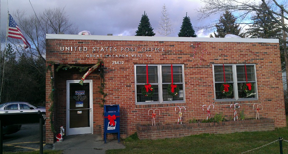 US Post Office Great Cacapon, West Virginia
