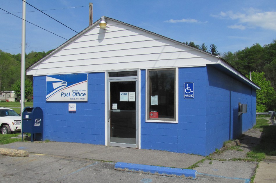 US Post Office Gypsy, West Virginia