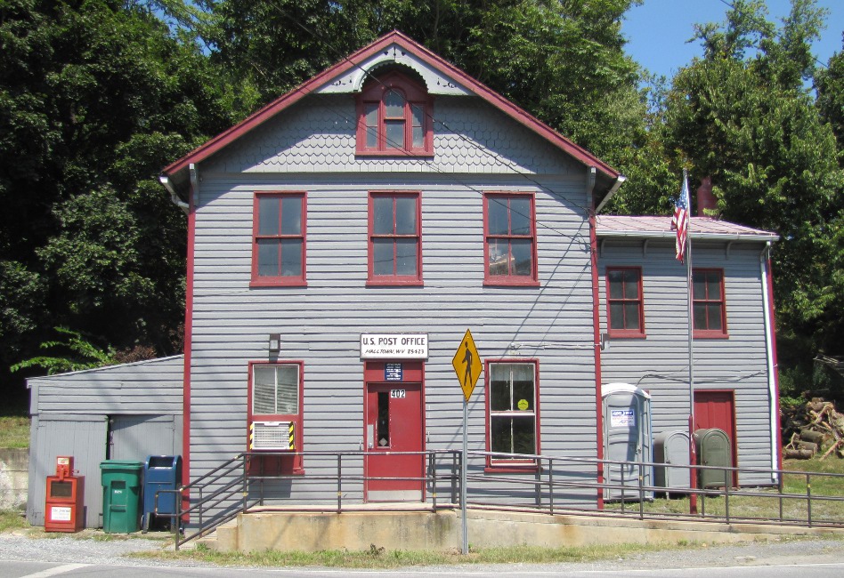 US Post Office Halltown, West Virginia