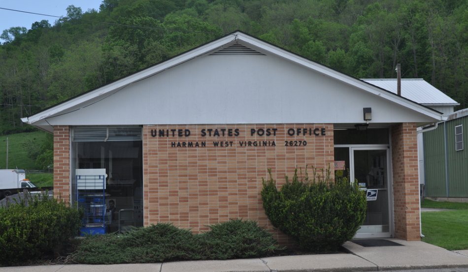 US Post Office Harman, West Virginia