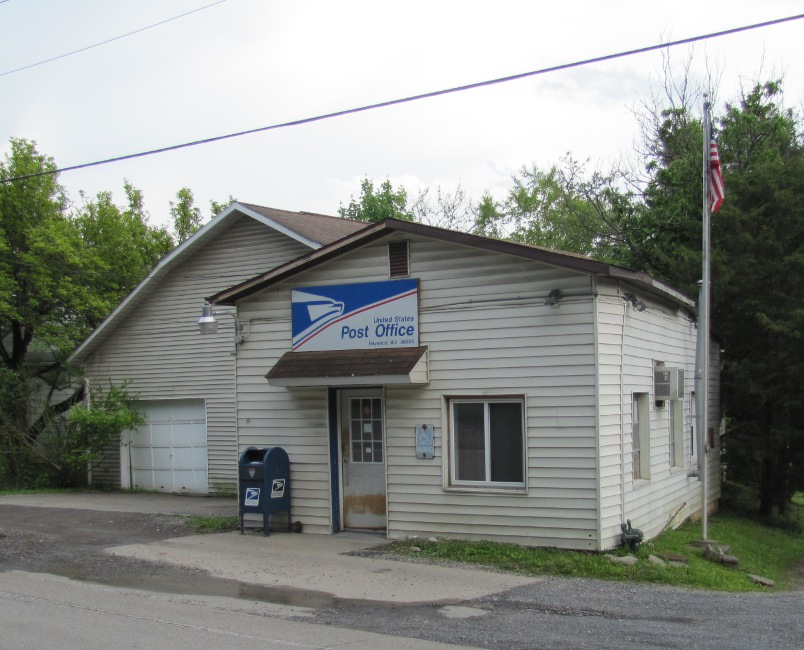 US Post Office Haywood, West Virginia