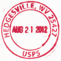 US Post Office Hedgesville, West Virginia