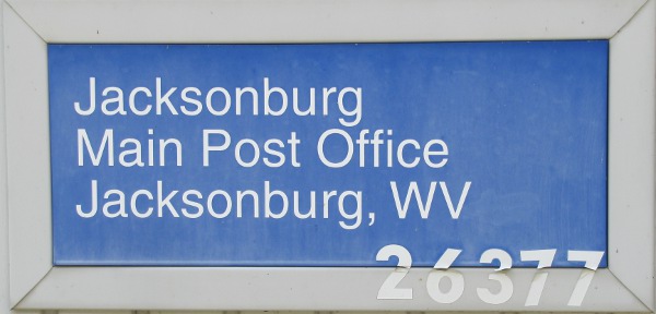 US Post Office Jacksonburg, West Virginia