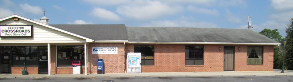 US Post Office Martinsburg-Bedington Cross Roads, West Virginia