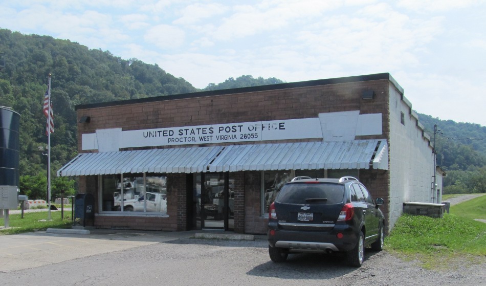 US Post Office Proctor, West Virginia