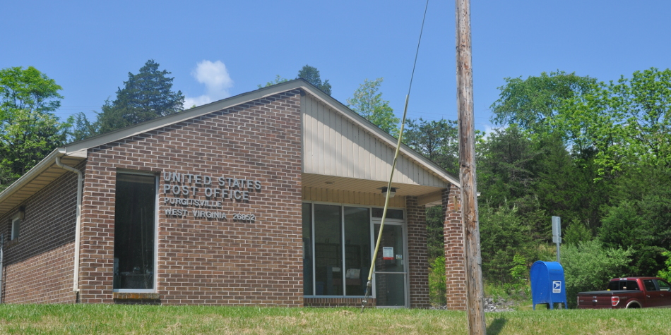 US Post Office Purgitsville, West Virginia