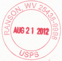 US Post Office Ranson, West Virginia