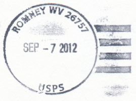 US Post Office Romney, West Virginia