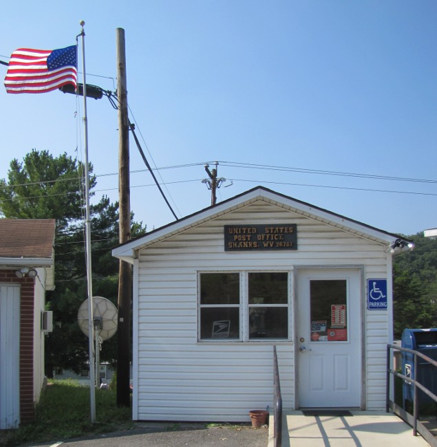 US Post Office Shanks, West Virginia