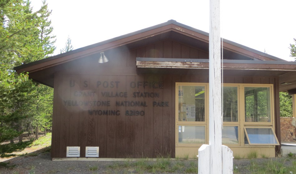 US Post Office Yellowstone National Park, Wyoming