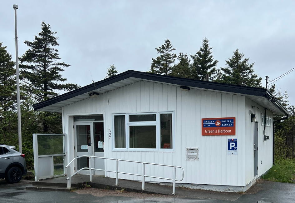 US Post Office Green's Harbour, Canada