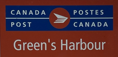 US Post Office Green's Harbour, Canada