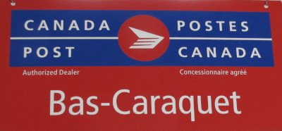 US Post Office Bas Caraquet, Canada