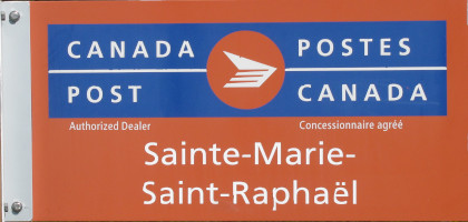 US Post Office Sainte Marie-Saint Raphael, Canada