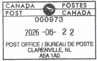 US Post Office Clarenville, Canada