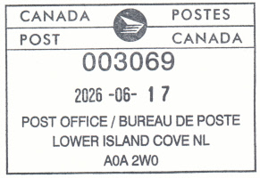 US Post Office Lower Island Cove, Canada
