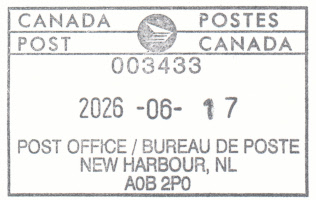 US Post Office New Harbour, Canada