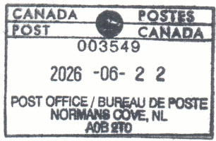 US Post Office Normans Cove, Canada