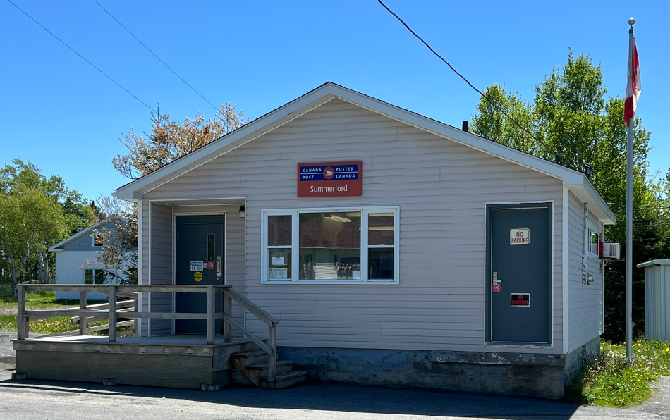 US Post Office Summerford, Canada