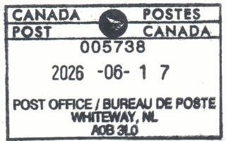 US Post Office Whiteway, Canada