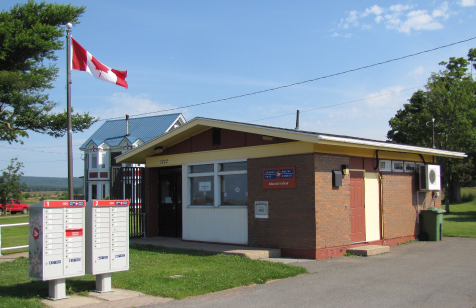US Post Office Advocate Harbour, Canada