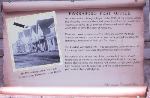 US Post Office Parrsboro, Canada
