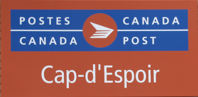 US Post Office Cap-d'Espoir, Canada