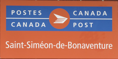 US Post Office Saint-Simeon de Bonaventure, Canada