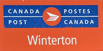 US Post Office Winterton, Canada