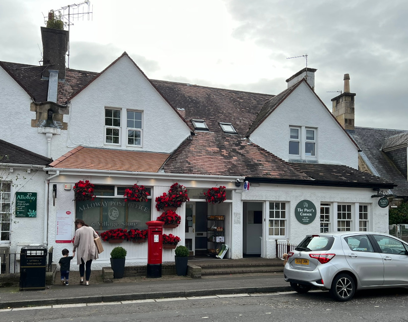 US Post Office Alloway, Scotland