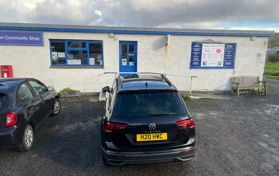 US Post Office Bigton, Scotland