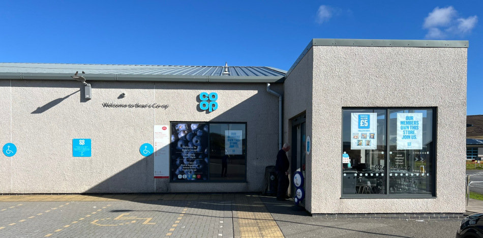 US Post Office Brae, Scotland