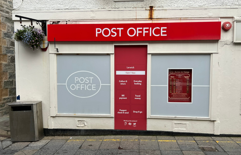 US Post Office Lerwick, Scotland