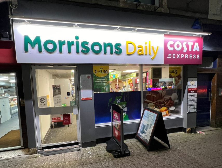 US Post Office Oban, Scotland