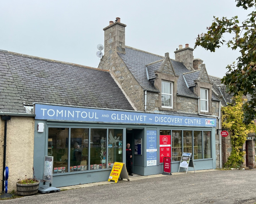 US Post Office Tomintoul, Scotland